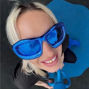Blue Y2K Sunglasses